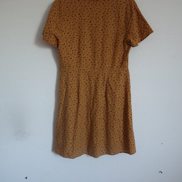 Madewell Ditsy Floral Button-Front Dress with Pockets - Size 6 - - Picture 8 of 8